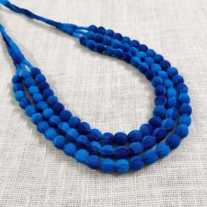 3LDORI0011- 1 PC MIX BLUE 3 LAYER TASSEL