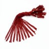 REGULARDORI30- 6 PCS PACK OF RED HANDMADE ADJUSTABLE COTTON NECKLACE TWISTED SIMPLE DORI, BACK TWISTED SIMPLE ROPE CORD FOR JEWELLERY MAKING