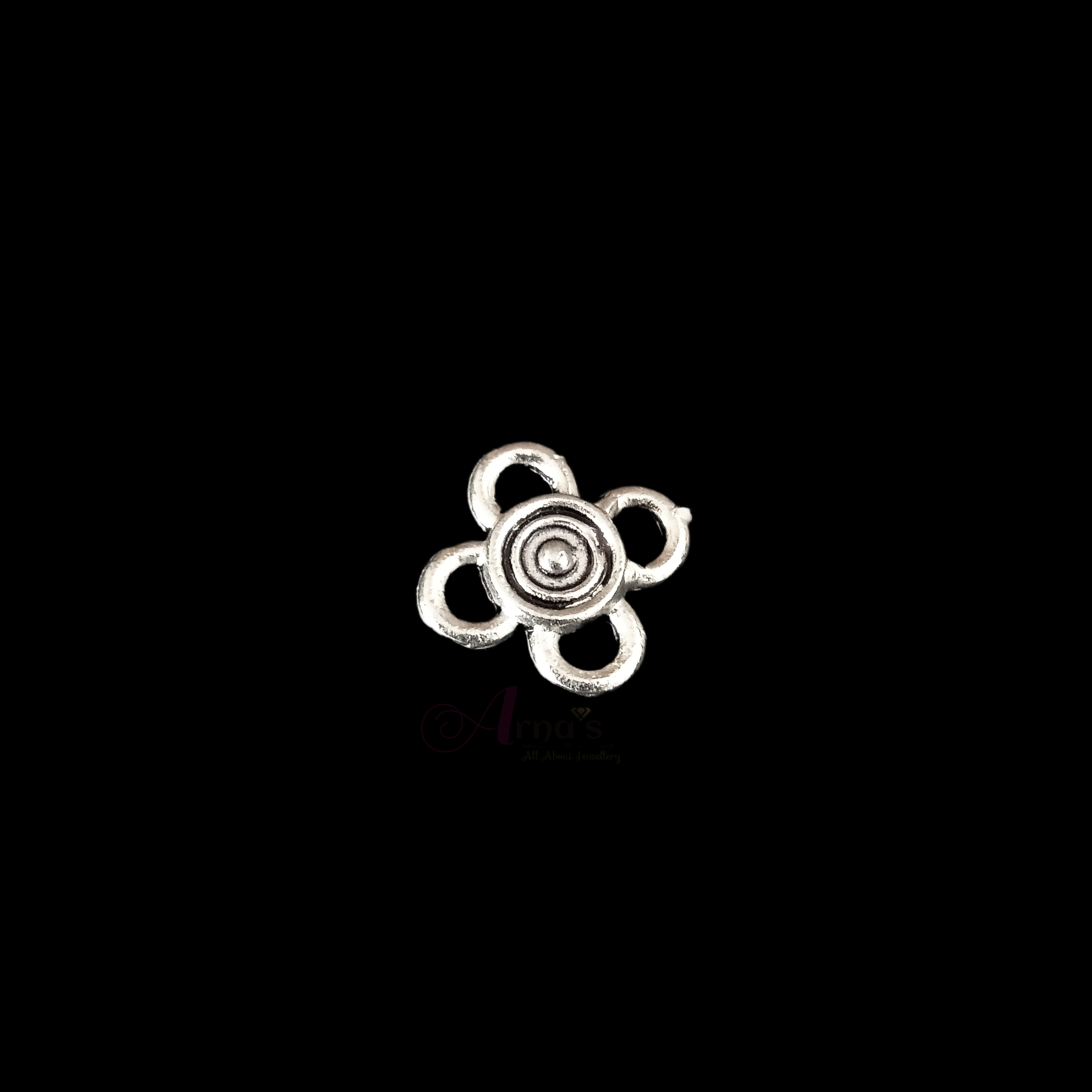 OXIS0065- 29 PCS PACK OF SILVER SMALL GERMAN SILVER PENDANT (20 GM)