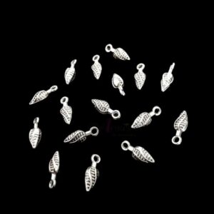 OXIS0109- 50 PCS PACK OF SILVER DESIGNER MOTIF SMALL GERMAN SILVER PENDANT (20 GM)