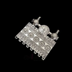 OXIS0135 - 1 PC PACK OF SILVER DESIGNER GERMAN SILVER PENDANT