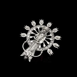 OXIS0150 -1 PCs PACK OF SILVER DESIGNER GERMAN SILVER PENDANT