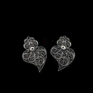 OXIS0219- 4 PCs PACK OF SILVER DESIGNER MOTIF GERMAN SILVER PENDANT