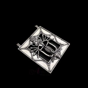OXIS0246- 1 PC PACK OF SILVER DEVI MOTIF GERMAN SILVER PENDANT