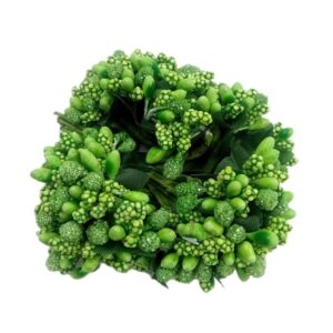 POLAN0007- 1 PACK (12 BUNCHES) OF PARROT GREEN POLEN