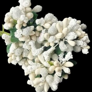 POLAN0009- 1 PACK (12 BUNCHES) OF WHITE POLEN