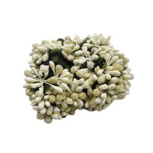 POLAN0010- 1 PACK (12 BUNCHES) OF OFF-WHITE POLEN