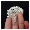 CONNECTOR0030- ARNA’S 30 PCs PACK OF SILVER OXIDISED GERMAN SILVER FIVE HOLE DIVIDER FOR JEWELLERY MAKING