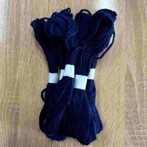 JUTE0009- ARNAS 2 PCS (APPROX 20 METERS) PACK OF NAVY BLUE JUTE THREAD FOR JEWELLERY MAKING | CRAFTING