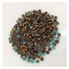 SKUNDAN0035- ARNA’S 25 GM PACK OF SIZE 4 MM X 4 MM TRANSPARENT SKU BLUE ROUND MOTIF STICKING KUNDAN FOR EARRING| JEWELLERY MAKING