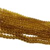 CRYSTAL0014- 1 STRAND 8MM GOLDEN CUT CRYSTAL BEADS