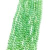 CRYSTAL0031- 1 STRAND 6MM LIGHT GREEN CUT CRYSTAL BEADS