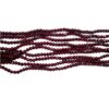 CRYSTAL0045	- 1 STRAND 4MM BROWN OPAQUE CUT CRYSTAL BEADS