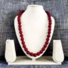 1layertassel0017 – 1 PC PACK OF MAROON COLOR SINGLE LAYER TASSEL