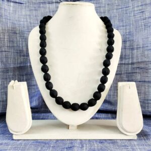 1layertassel0018 – 1 PC PACK OF BLACK COLOR SINGLE LAYER TASSEL