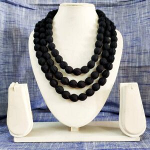 3LDORI00053 - 1 PC BLACK COLOR 3 LAYER TASSEL
