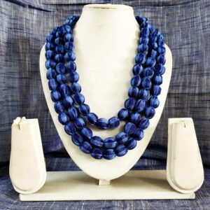 3LDORI00055 - 1 PC MIX BLUE COLOR 3 LAYER TASSEL