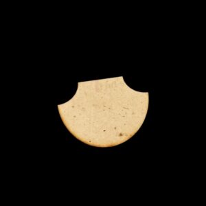 MDF0079- ARNAS 10 PCs PACK OF 3.9 CM X 2.9 CM SMALL TRAPEZIUM MOTIF MDF BOARD CUTOUT FOR EARRINGS MAKING | CRAFTING MATERIAL