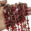 OPBEADS0002- 1 STRAND TRANSPARENT RED 10MM OTHER PREMIUM BEADS