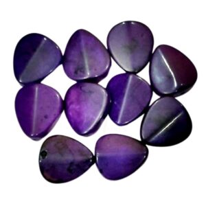 ARNAS 5 PC PACK OF PURPLE TRIANGULAR DROP MOTIVE CHEMICAL BEADS