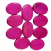 ARNAS 5 PC PACK OF PINK OVAL MOTIVE CHEMICAL BEADS