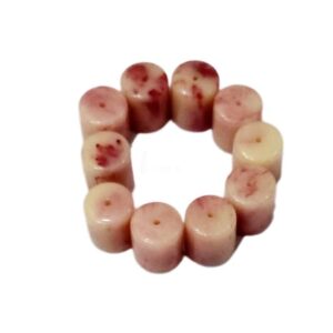 ARNAS 5 PC PACK OF MAROON CYLINDRICAL MOTIVE CHEMICAL BEADS