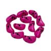 ARNAS 5 PCs PACK OF PINK IRREGULAR STONE MOTIVE CHEMICAL BEADS