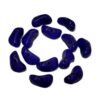 ARNAS 4 PCs PACK OF ROYAL BLUE IRREGULAR STONE MOTIVE CHEMICAL BEADS