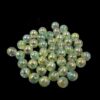 PLASTICBEADS0052 - 1 PACKET TRANSPARENT GREEN 8 MM PLASTIC BEADS (20 GM)