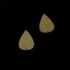 MDF0111- ARNAS 10 PCs PACK OF 4 CM X 2.9 CM  DROP SHAPE MDF BOARD CUTOUT FOR EARRINGS MAKING | CRAFTING MATERIAL