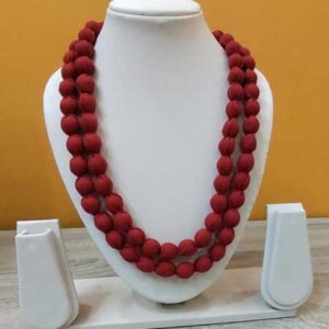 2LDORI01- 1 PC RED PACK OF TWO LAYER TASSEL