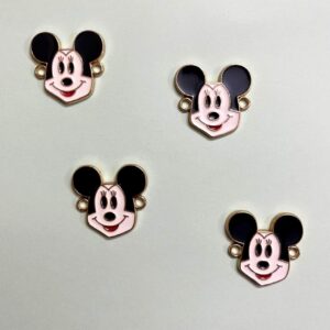 ECHARMS0197 ARNAS MICKEY MOUSE FACE CHARMS FOR RAKHI MAKING | BRACELET MAKING | JEWELRY MAKING