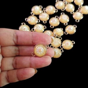 ECHARMS0210 ARNAS LEMON YELLOW  COLOR BEAUTIFUL CHARMS FOR RAKHI MAKING | BRACELET MAKING | JEWELRY MAKING