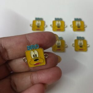 ECHARMS0217 ARNAS CUTE DOG FACE INSPIRED BEAUTIFUL CHARMS FOR RAKHI MAKING | BRACELET MAKING | JEWELRY MAKING