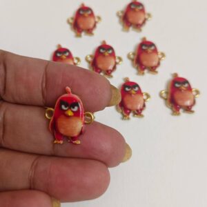 ECHARMS0223 ARNAS CUTE ANGRY EXPRESION ANGRY BIRD INSPIRED BEAUTIFUL CHARMS FOR RAKHI MAKING | BRACELET MAKING | JEWELRY MAKING