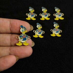 ECHARMS0279 ARNAS DONALD DUCK INSPIRED COLORFULL BEAUTIFULL CHARMS FOR RAKHI MAKING | BRACELET MAKING | JEWELRY MAKING