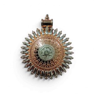 PREMIUM002 – 1 PC PACK OF COPPER SILVER PLATED LARGE SIZE GERMAN PENDANT
